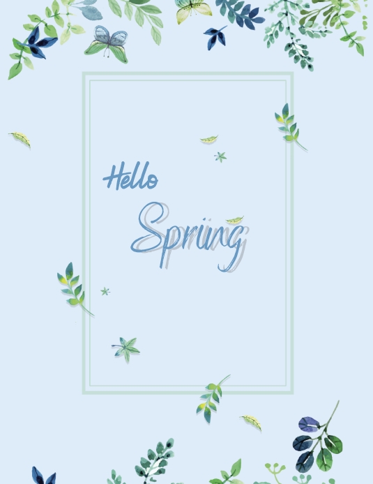 Spring Post Template | PosterMyWall