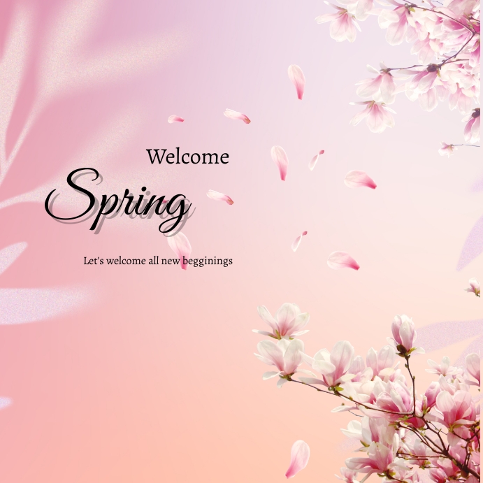 Spring Post Template | PosterMyWall