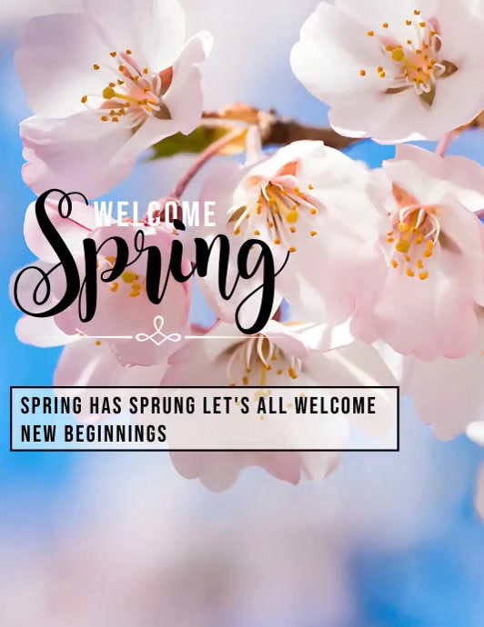 Copy of Spring poster ad | PosterMyWall