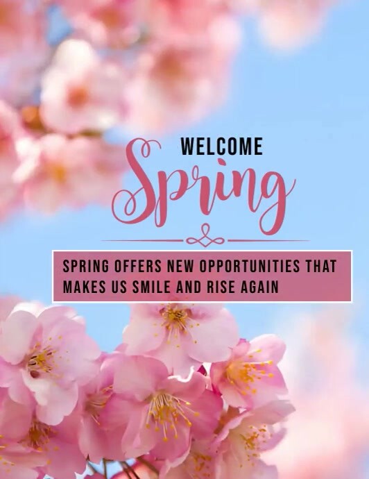Spring Ad Verbage Spring poster ad Template | PosterMyWall