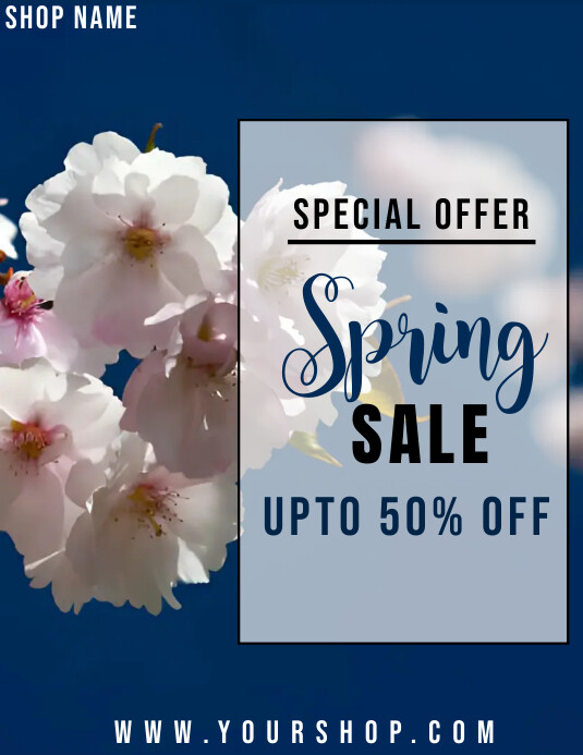Spring poster ad Template | PosterMyWall