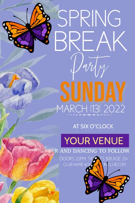 spring poster Template | PosterMyWall