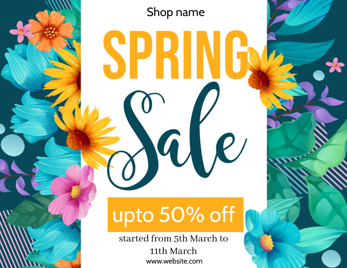 Spring Product Poster spring poster Template | PosterMyWall