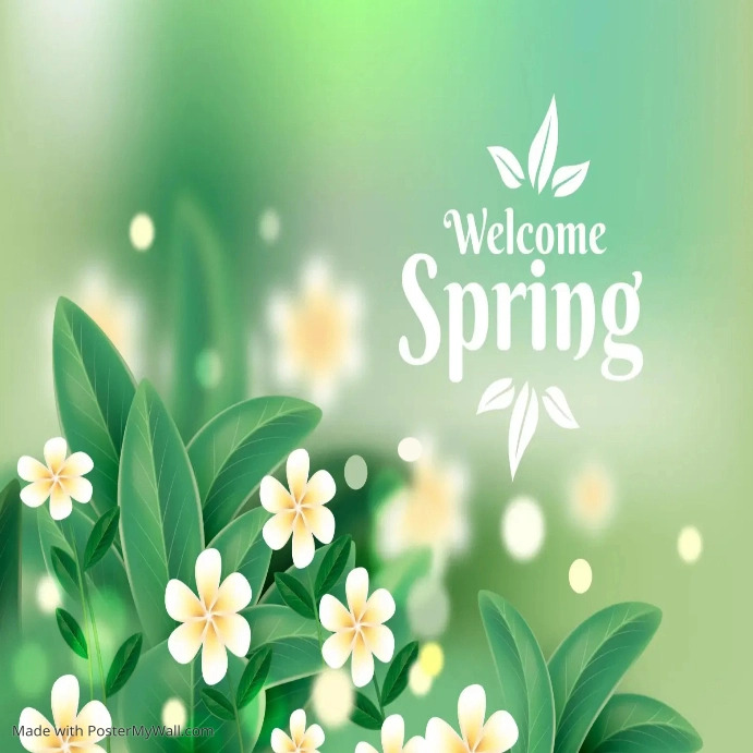 Spring Poster Without Writing Copy of Spring poster design template | PosterMyWall