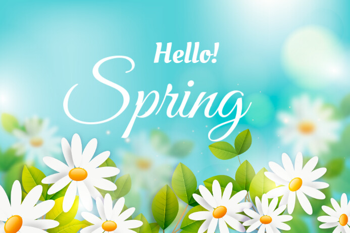 Spring Poster Inserts Spring poster Template | PosterMyWall