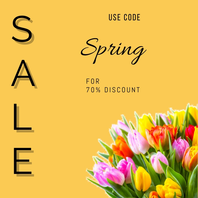Spring Product Poster Spring Poster Template | PosterMyWall