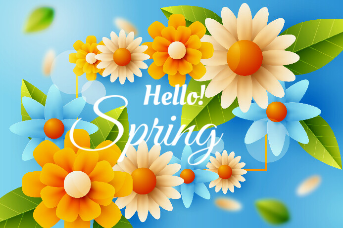 spring poster Template | PosterMyWall