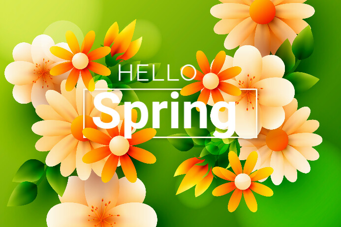 spring poster Template | PosterMyWall