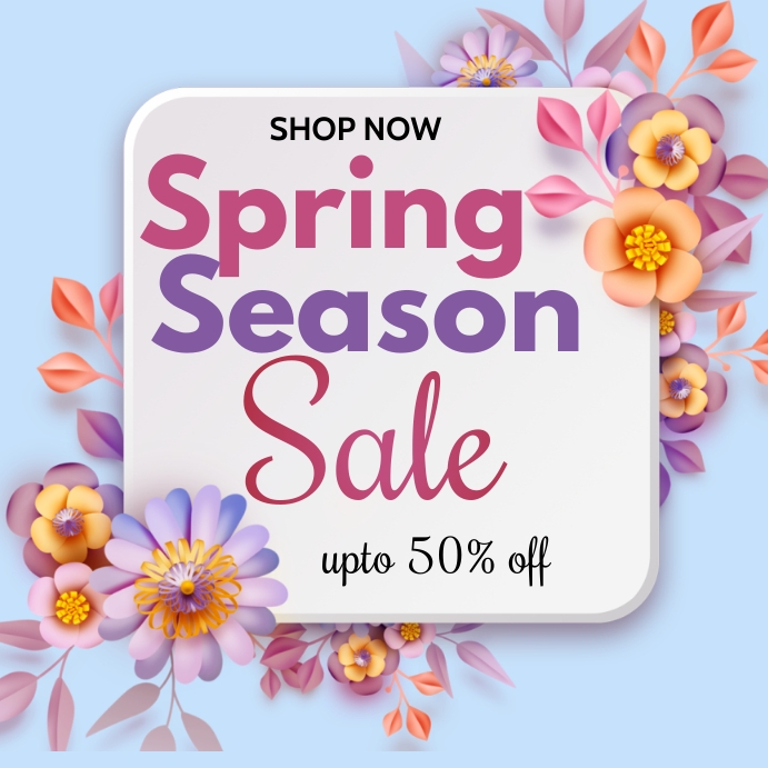 Copy of spring poster | PosterMyWall