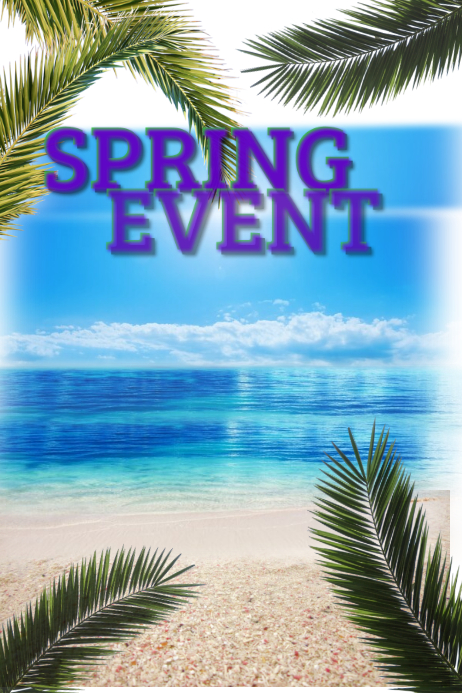Spring Block Poster Spring Template | PosterMyWall