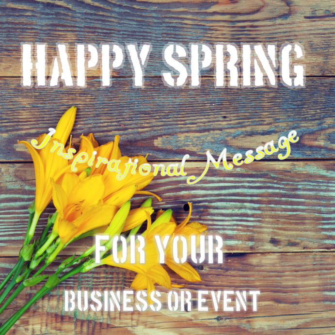 Spring Promotion Template | PosterMyWall