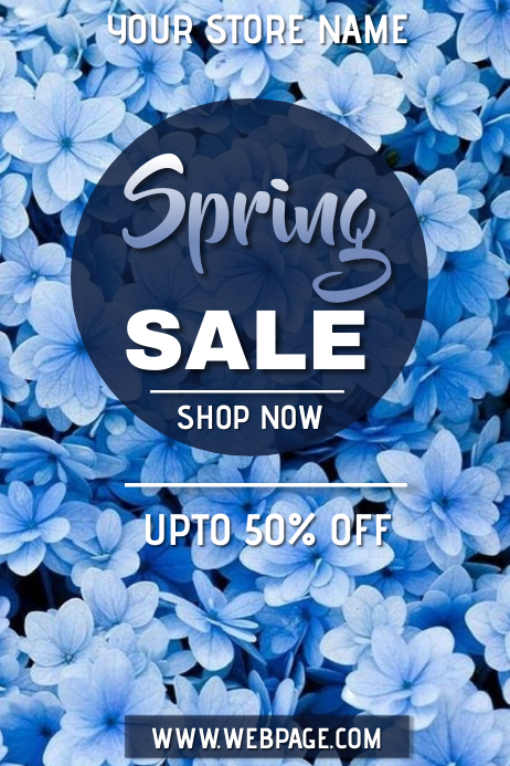 Spring Product Poster Spring retail Template | PosterMyWall