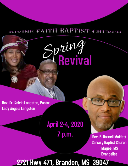 Spring Revival Template | PosterMyWall