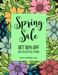 Spring Retail Sale Spring sale Template | PosterMyWall