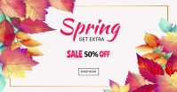 Spring Sale ad template