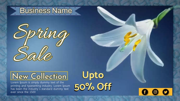 Spring Sale ad Template | PosterMyWall