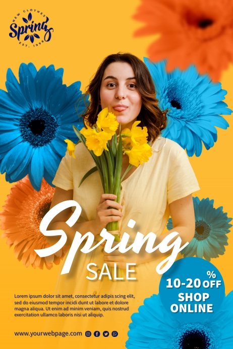 Spring Sale Ads Template | PosterMyWall