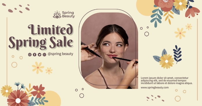 Spring Sale Ads Template | PosterMyWall