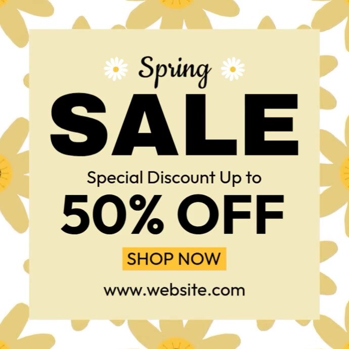 Spring Sale Ads Template | PosterMyWall