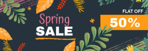 spring sale banner,summer sale banner template