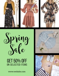 Spring Retail Sale Retail Template | PosterMyWall