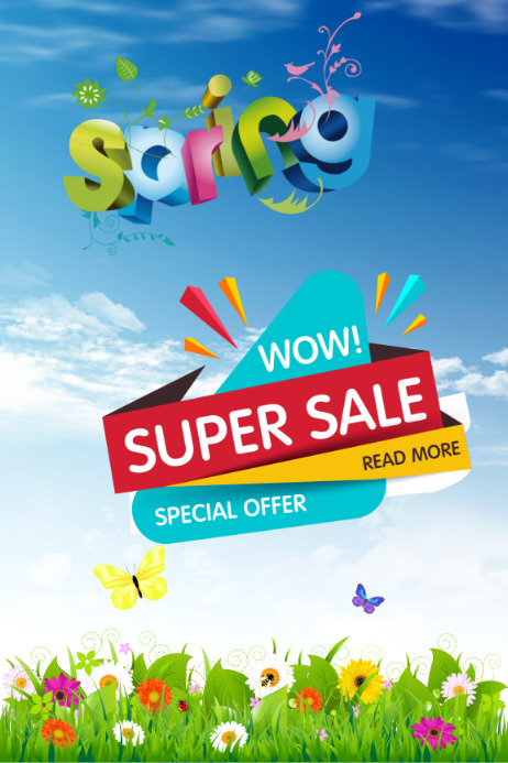 spring sale Template | PosterMyWall