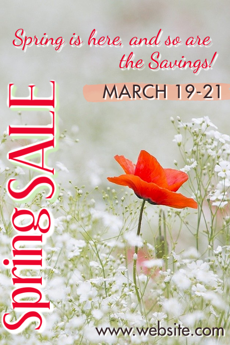 Spring Sale Template | PosterMyWall