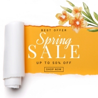 Putih Spring Sale Instagram Post Template