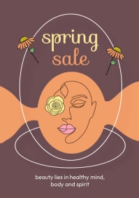 Spring Sale A1 template
