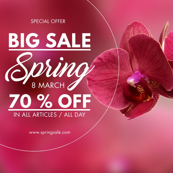 Copy of Spring Sale | PosterMyWall