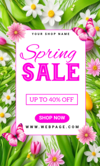 Spring Sale Oficio US template