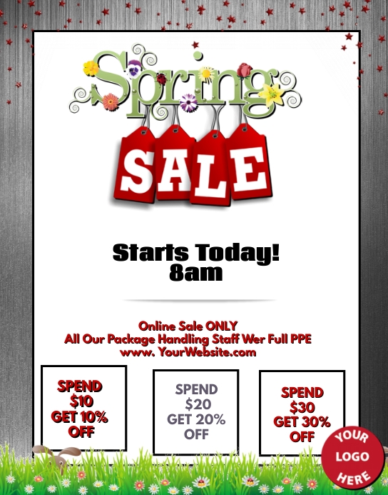 Spring Sale Template | PosterMyWall
