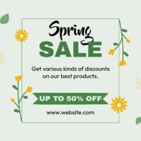 Spring Mail Ad Spring Sale Ads Template | PosterMyWall