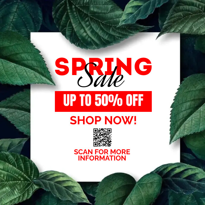 Spring Sale Template | PosterMyWall