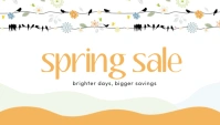 Spring Sale Blog Header template