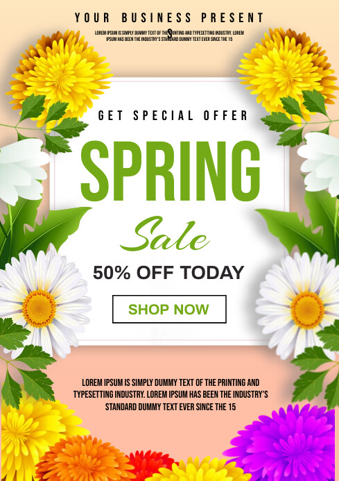 spring sale Template | PosterMyWall