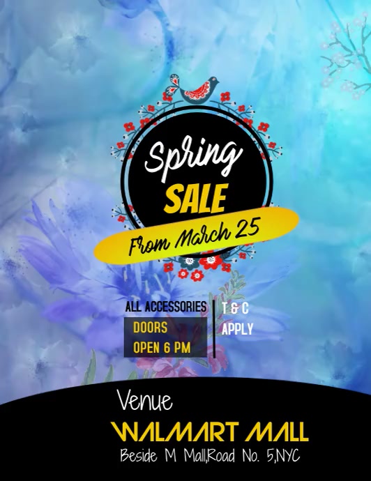 Spring Sale Template | PosterMyWall