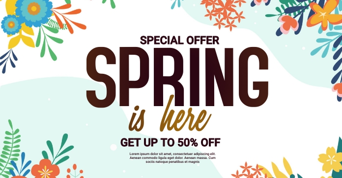 SPRING SALE Template | PosterMyWall