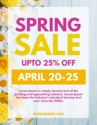 Spring Retail Sale Spring Sale Template | PosterMyWall
