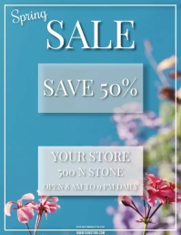 Spring Retail Sale Spring sale Template | PosterMyWall