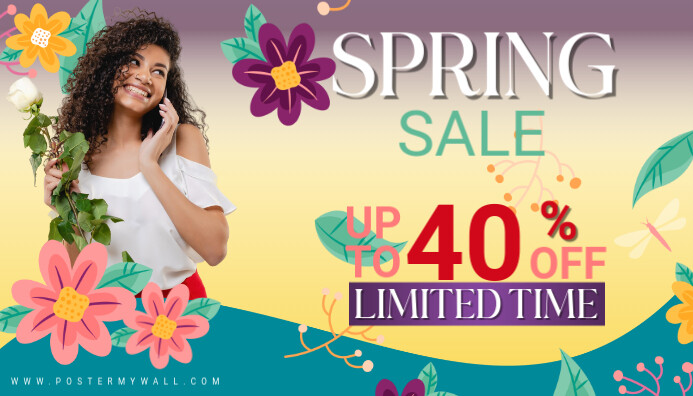 Spring Sale Template | PosterMyWall