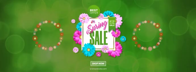 Plantilla de spring sale FB cover | PosterMyWall