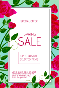 890 customizable design templates for spring flyer postermywall