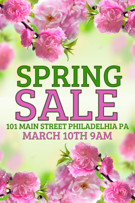 Copy of Spring Sale | PosterMyWall