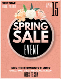 Spring Retail Sale Spring Sale Template | PosterMyWall