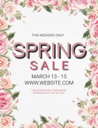 SPRING FLYER TEMPLATE | PosterMyWall