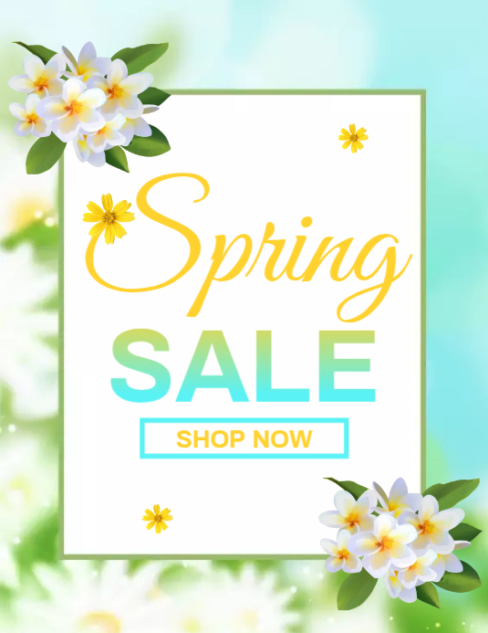 Spring Sale Flyer Template | PosterMyWall