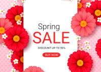 Spring Retail Sale Spring Sale Template | PosterMyWall