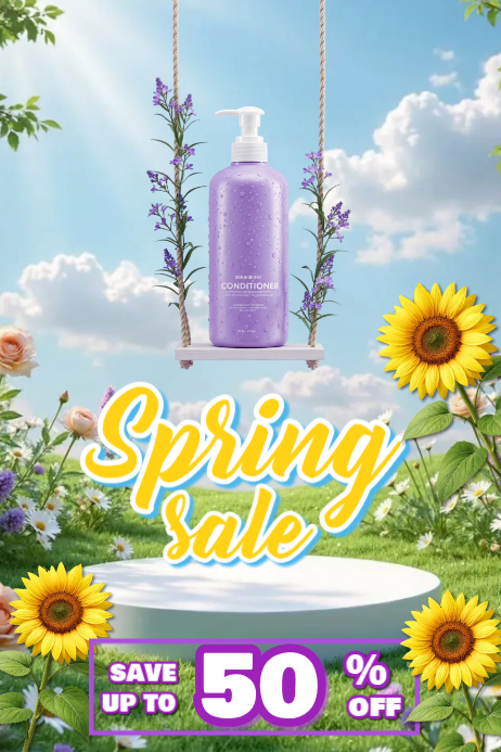 Spring Sale Poster Template | PosterMyWall