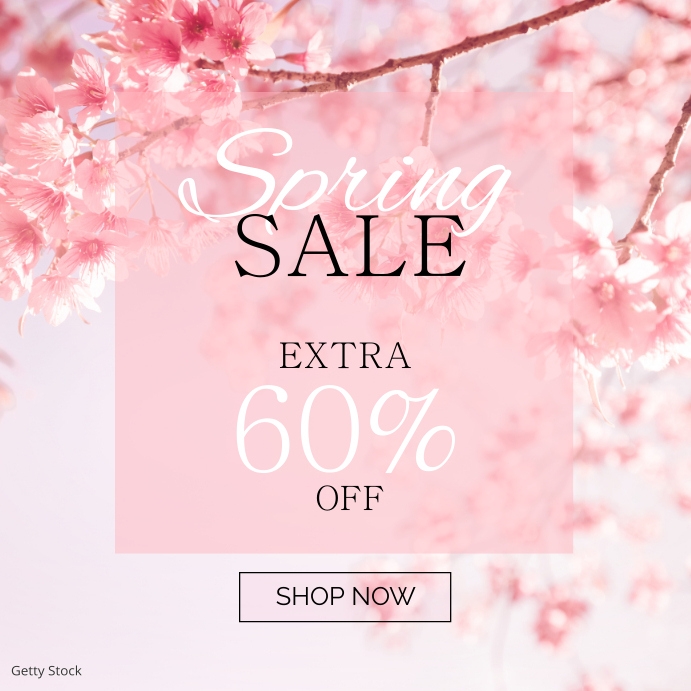 spring sale poster Template | PosterMyWall